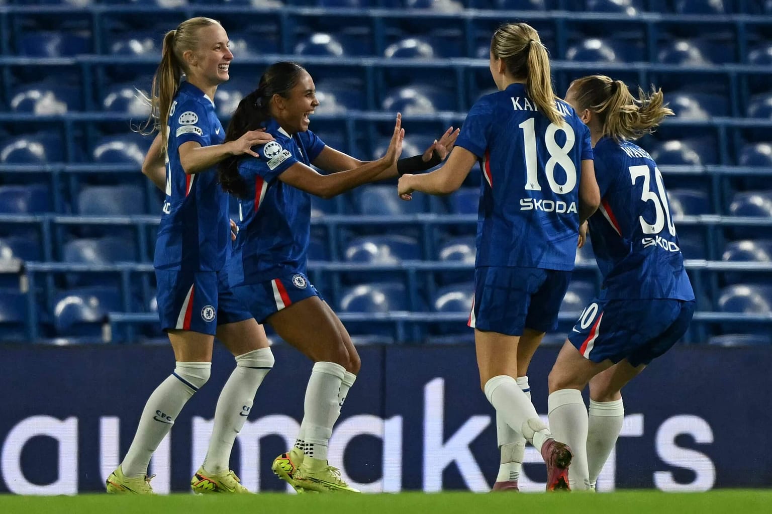 Alyssa Thompson dhe kthimi te bazat i japin Chelsea-s një 4-0 bindës ndaj Paris FC në Champions League