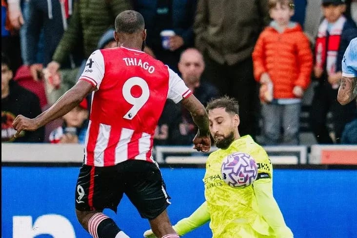 Haaland e nis, Donnarumma mbron: City merr tri pikë në fushën e Brentfordit