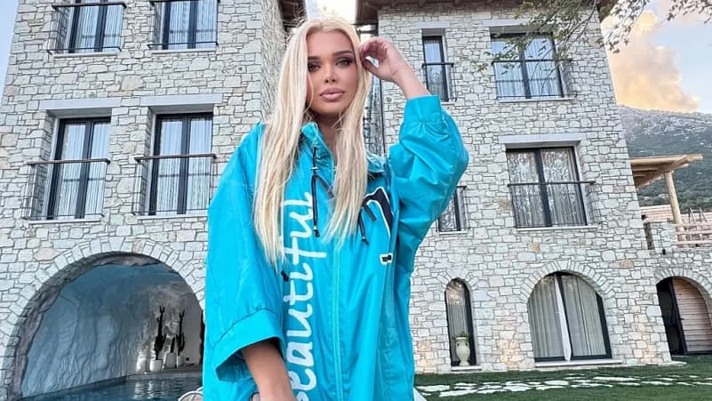 Eni Koçi mahnit pranë pishinës në një vilë luksoze dhe ngacmon pritjet për këngën e re