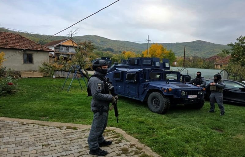 Bastisje në Zubin Potok dhe Zveçan për hetimin e vrasjes së zyrtarit të EULEX-it; konfiskime dhe shtatë të shoqëruar